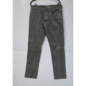 Incotex Cinque Pants Mens 33 Green Slim‎ Fit Chino Trousers Outdoors Utility